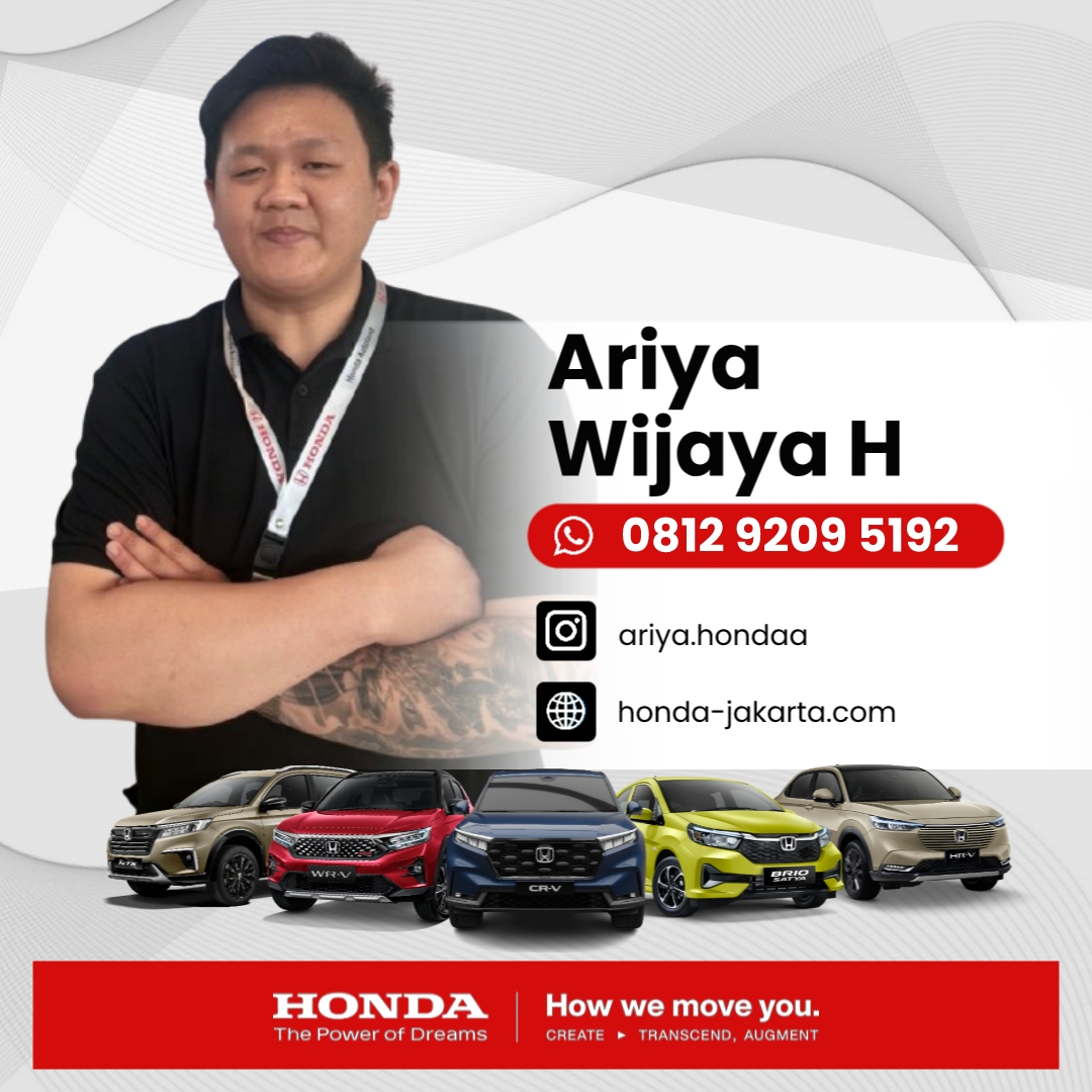 Ariya Honda - Sales Executive