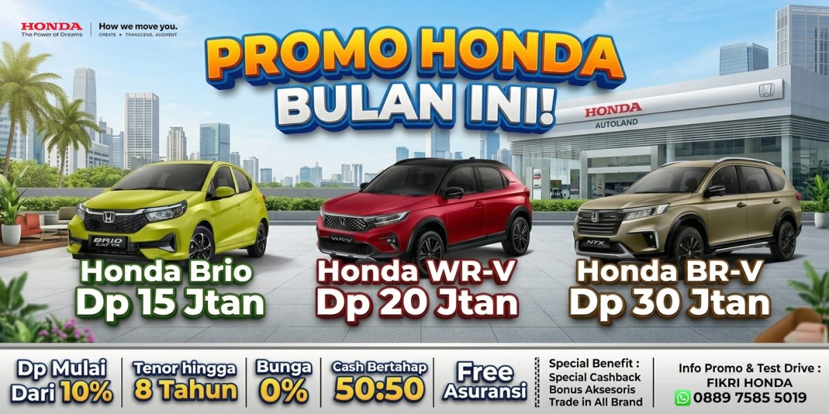 BANNER PROMO BRIO, WRV DAN BRV
